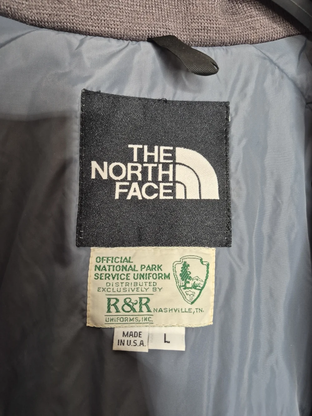 Vintage 80s The North Face National Park Service NPS Uniform Jacket USA Large